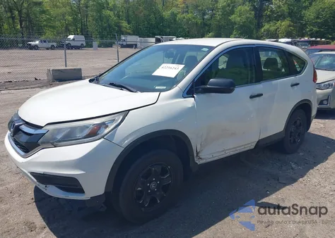 2016 Honda Cr-V Lx из США, поврежденный, VIN 5J6RM4H34GL051022